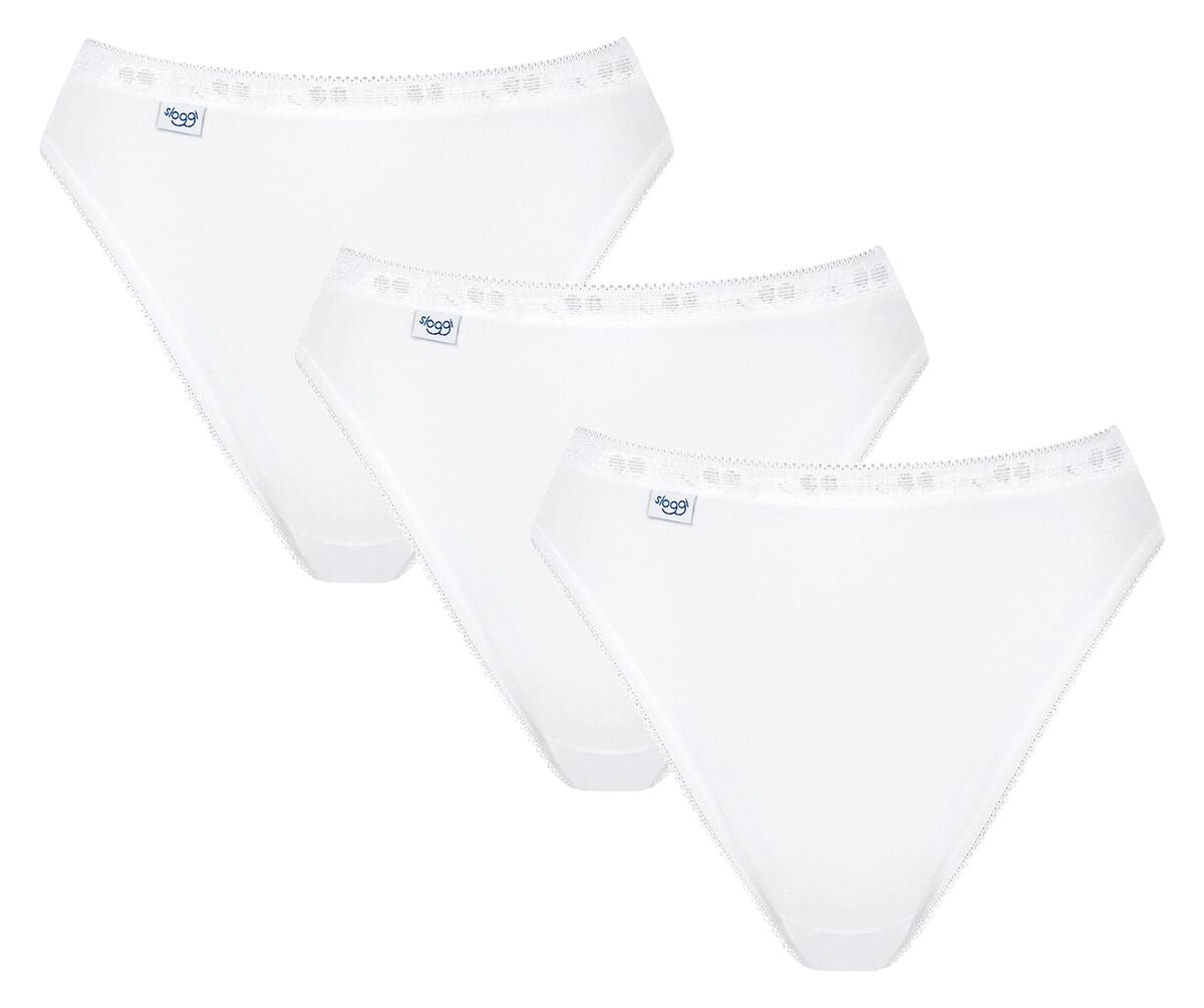 Sloggi Basic+ Tai 3 Pack - White 5 Shaws Department Stores