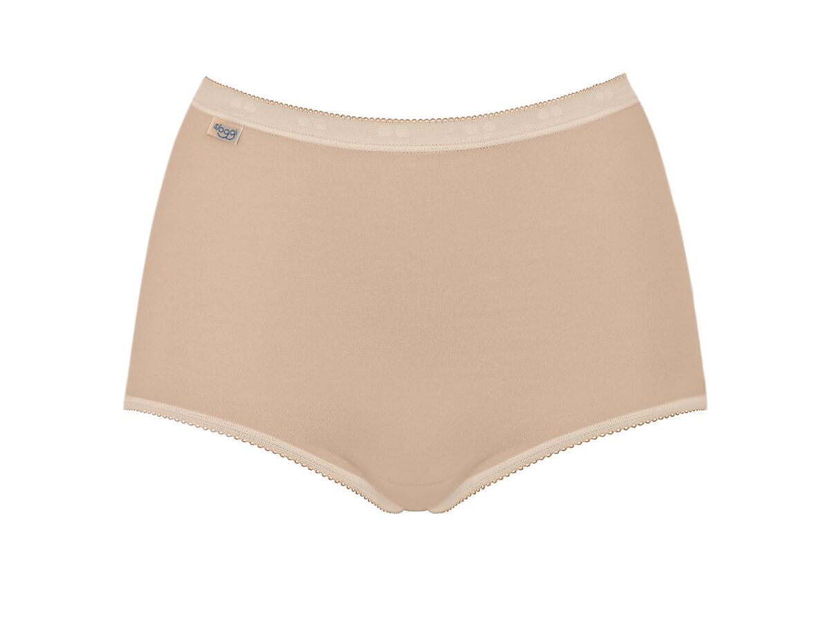 Sloggi Basic Maxi Brief 3 Plus 1 Pack - Nude 5 Shaws Department Stores
