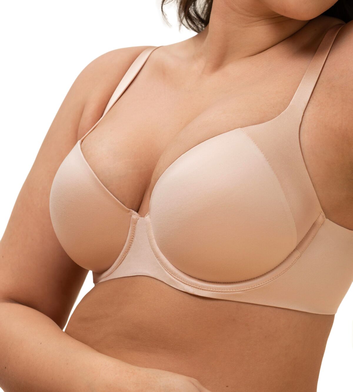 Triumph Body Make-up Soft Touch WP EX bra - Beige 2 Shaws Department Stores