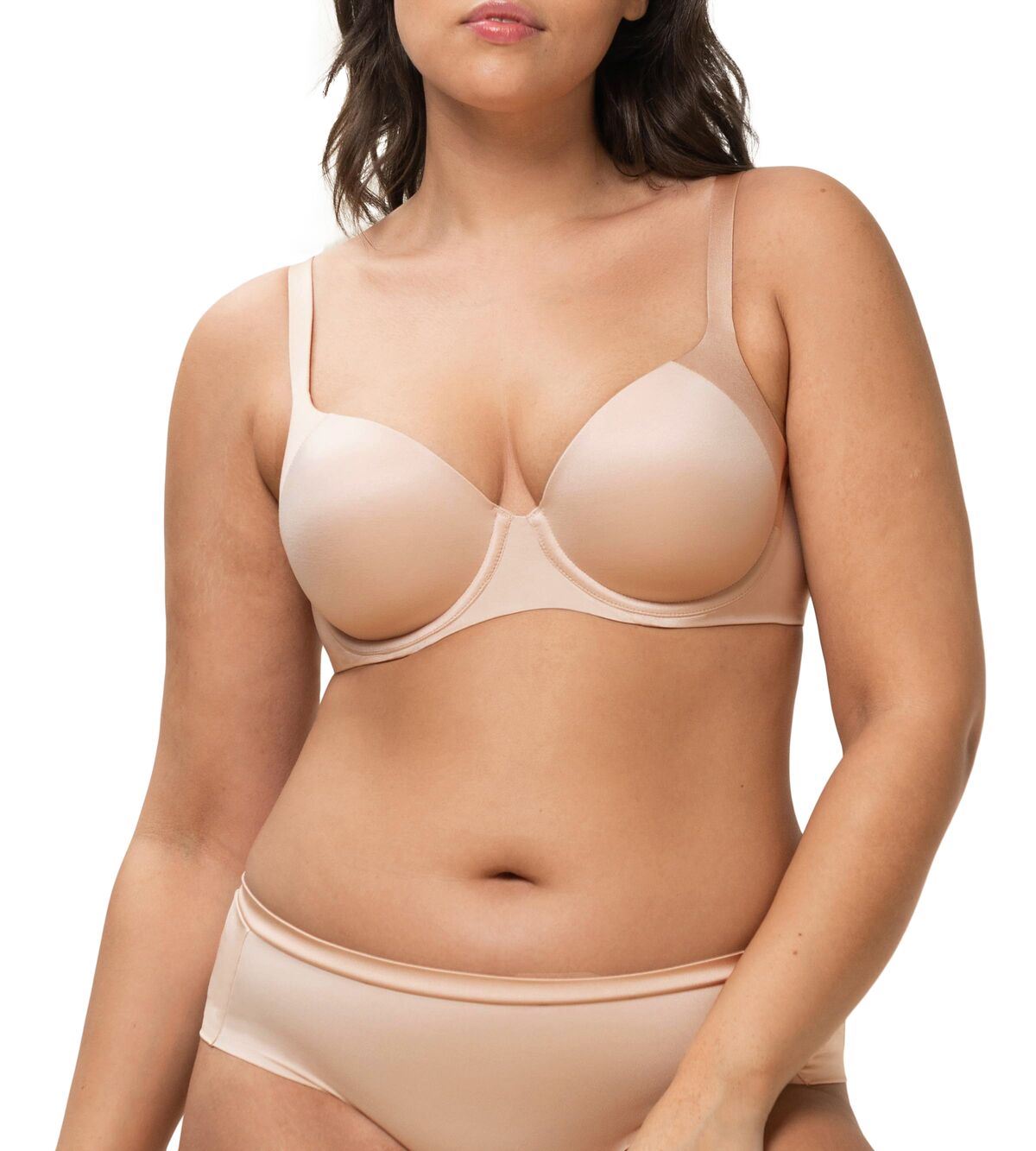 Triumph Body Make-up Soft Touch WP EX bra - Beige 4 Shaws Department Stores