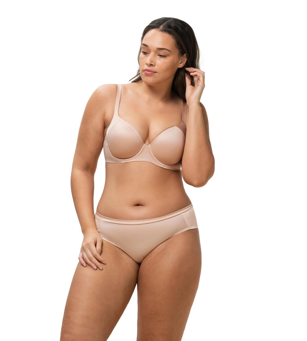 Triumph Body Make-up Soft Touch WP EX bra - Beige 3 Shaws Department Stores