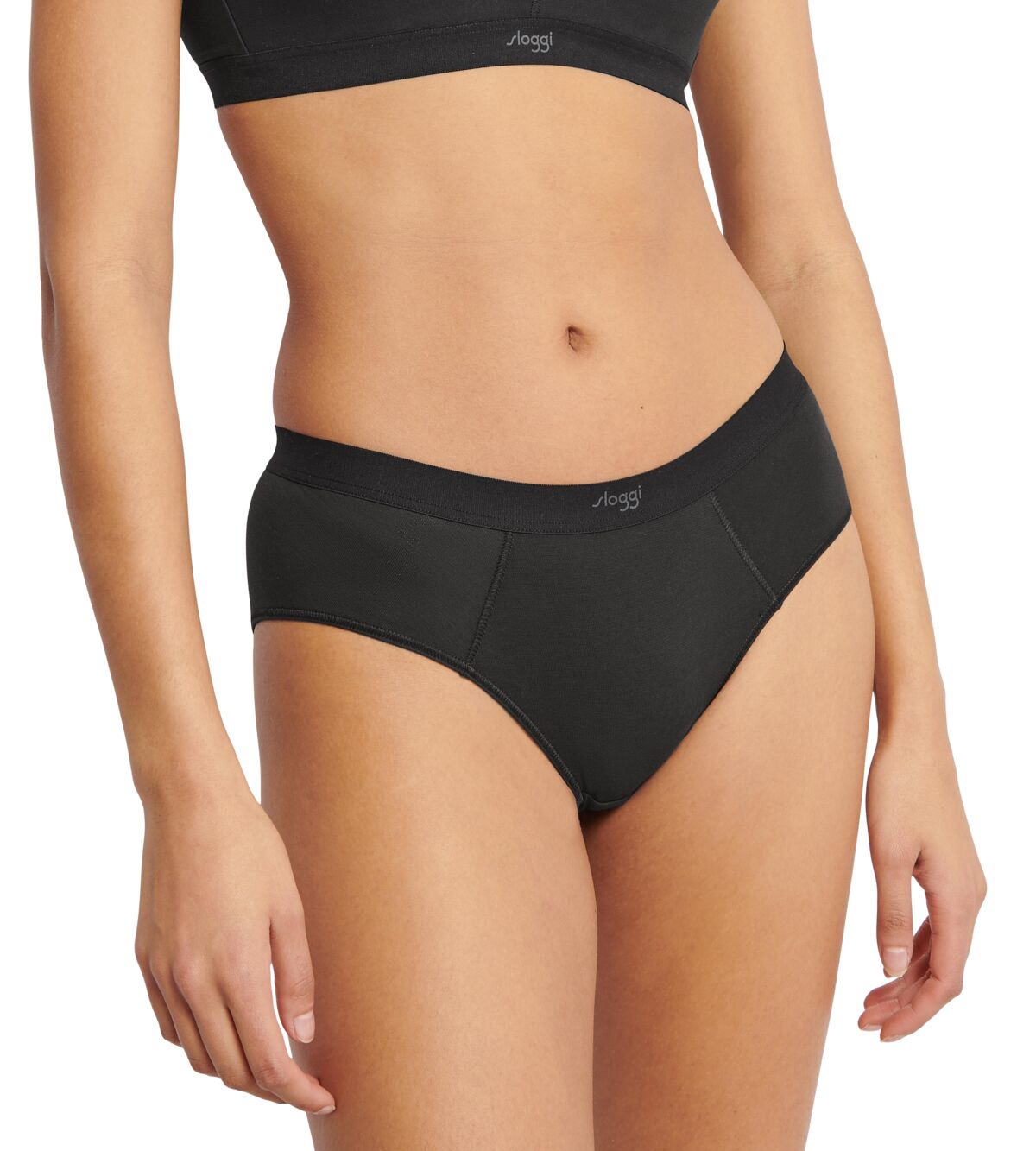 Sloggi EVER Ease Hipster - Black 1 Shaws Department Stores