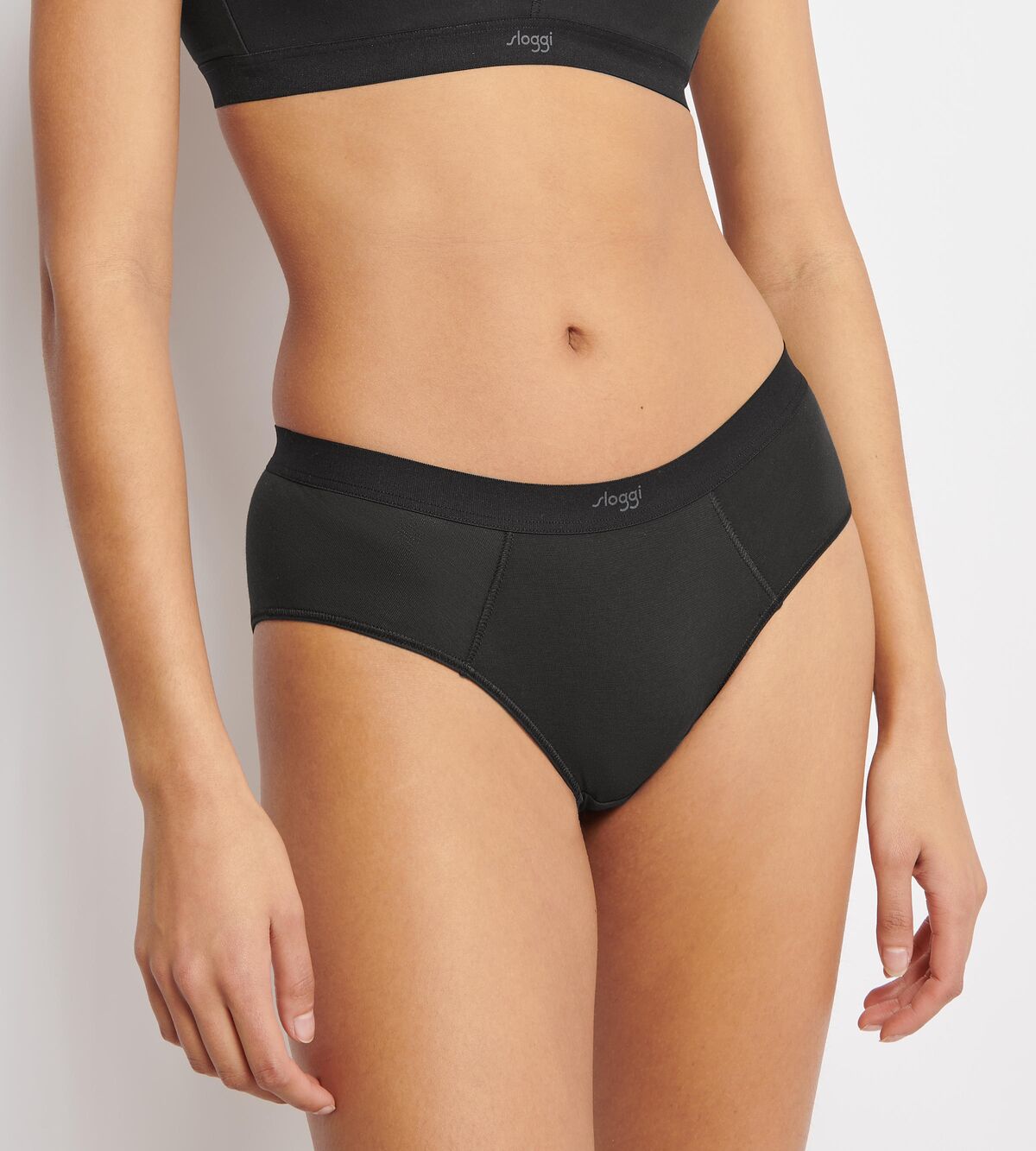 Sloggi EVER Ease Hipster - Black 3 Shaws Department Stores