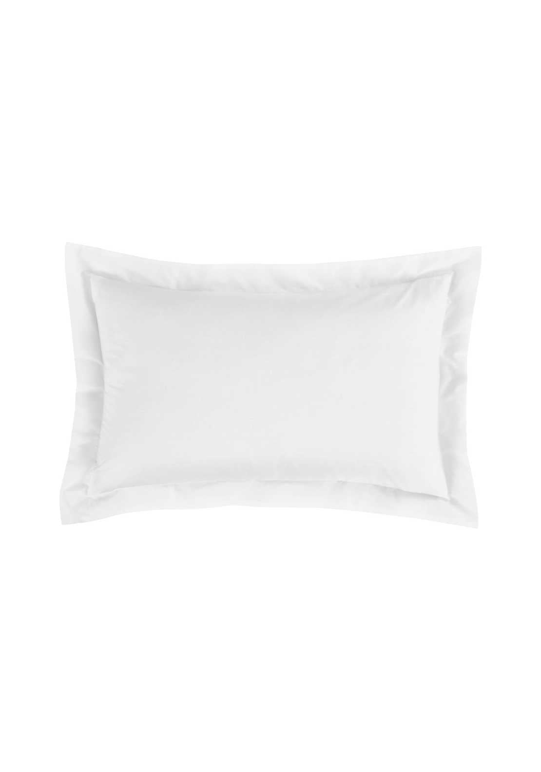 Bianca 180 Thread Count 100% Egyptian Cotton Oxford Pillowcase 1 Shaws Department Stores