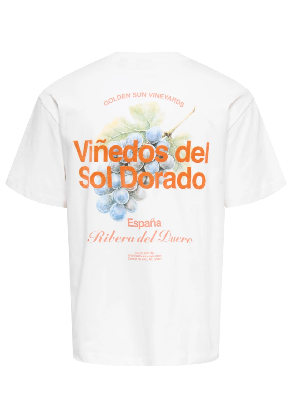 Only & Sons Fred T-Shirt - White 7 Shaws Department Stores