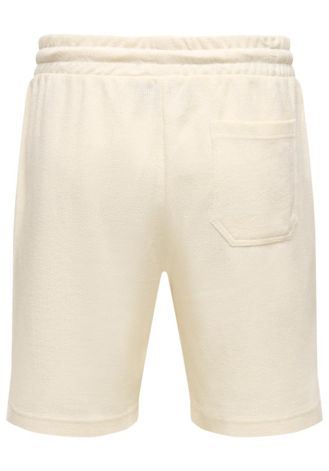 Only & Sons Kosta Regular Fit Shorts - Antique White 7 Shaws Department Stores