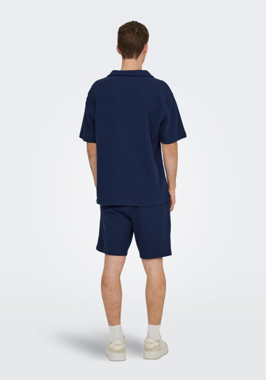 Only & Sons Kosta Regular Fit Shorts - Naval Academy 2 Shaws Department Stores