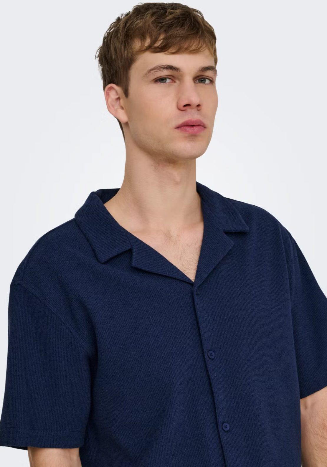 Only & Sons Kosta Shirt - Naval Academy 4 Shaws Department Stores