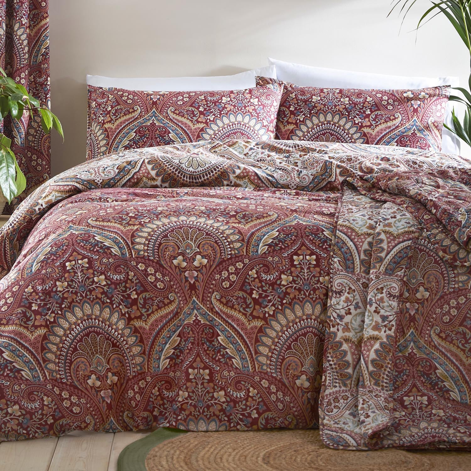 The Home Collection Paisley Duvet Cover Set 2 Shaws Department Stores