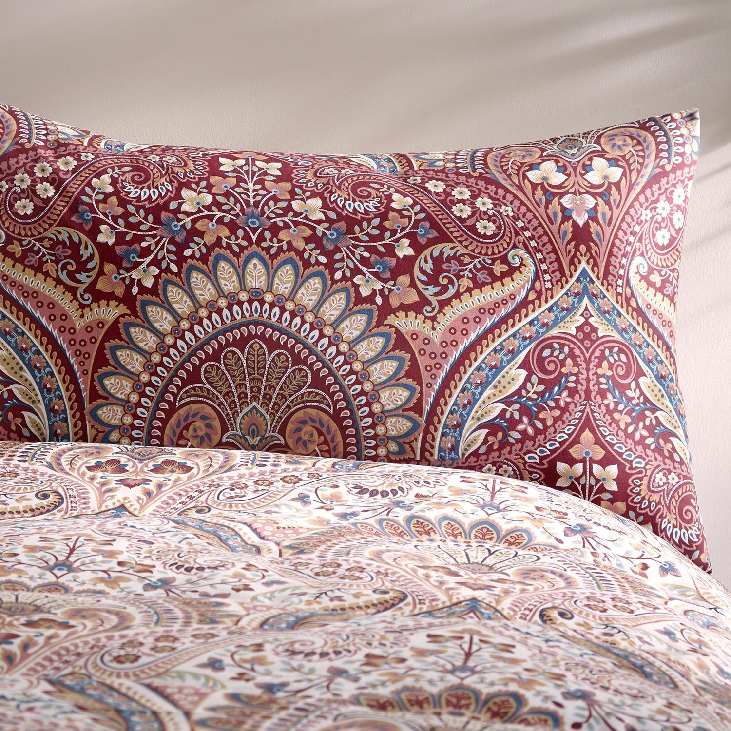The Home Collection Paisley Duvet Cover Set 4 Shaws Department Stores
