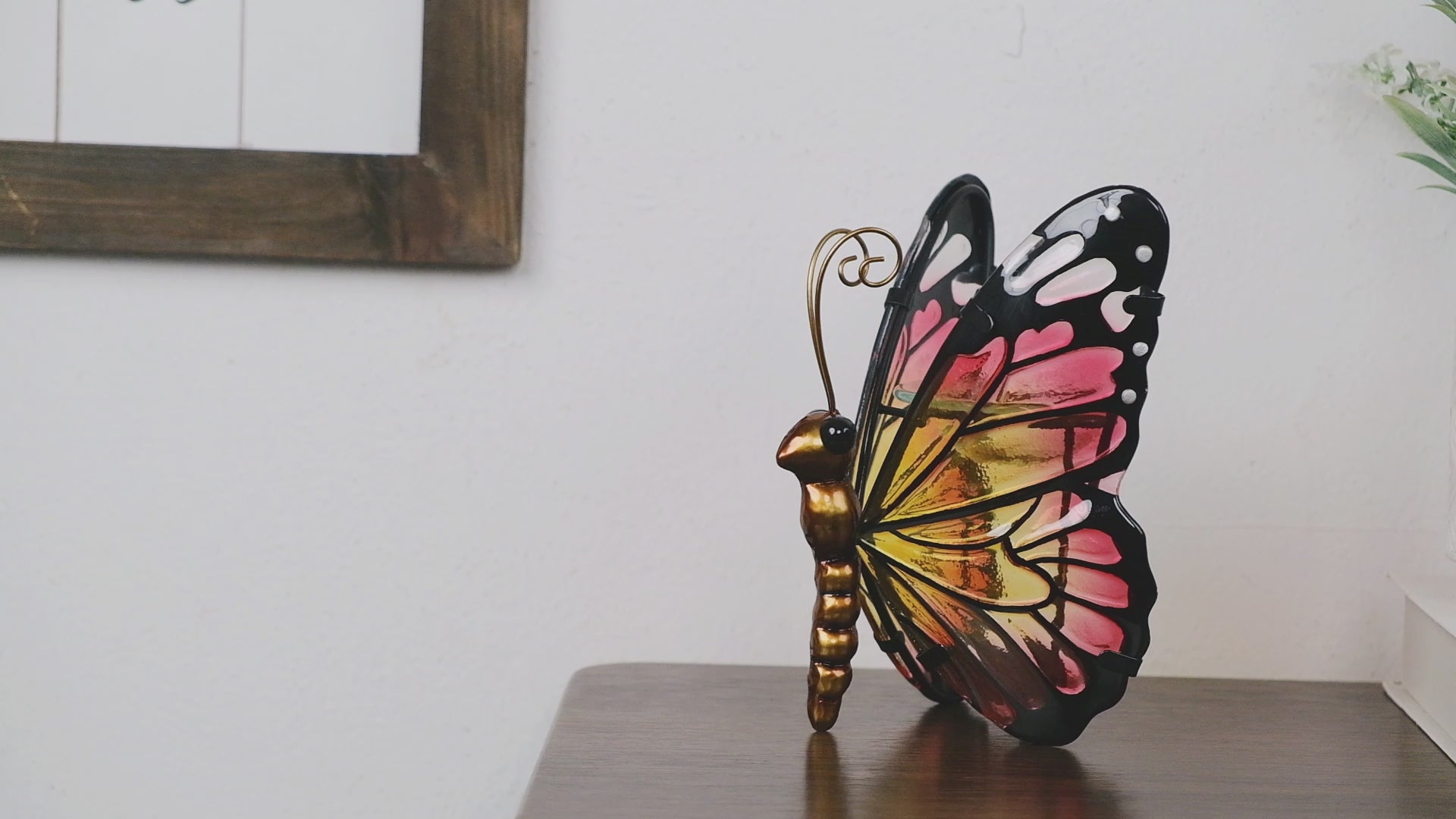 Sunset Tealight Butterfly