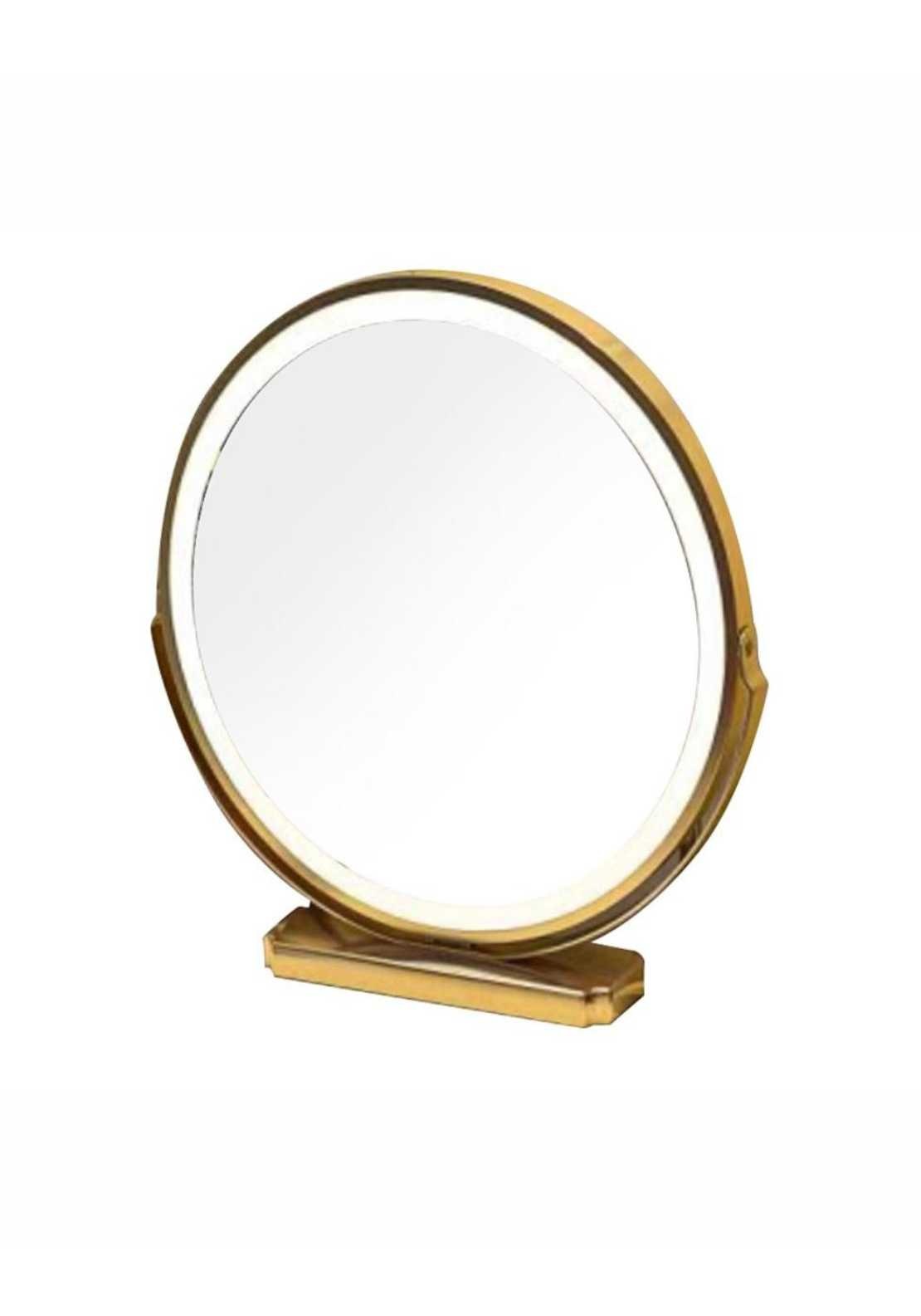 The Home Nadia LED Vanity Mirror Gold 1 Shaws Department Stores