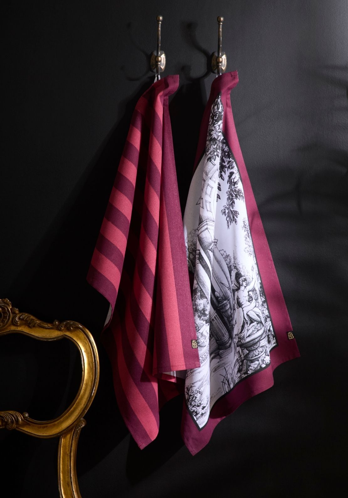 Laurence Llewelyn-bowen Festivo Tea Towels - Red 1 Shaws Department Stores