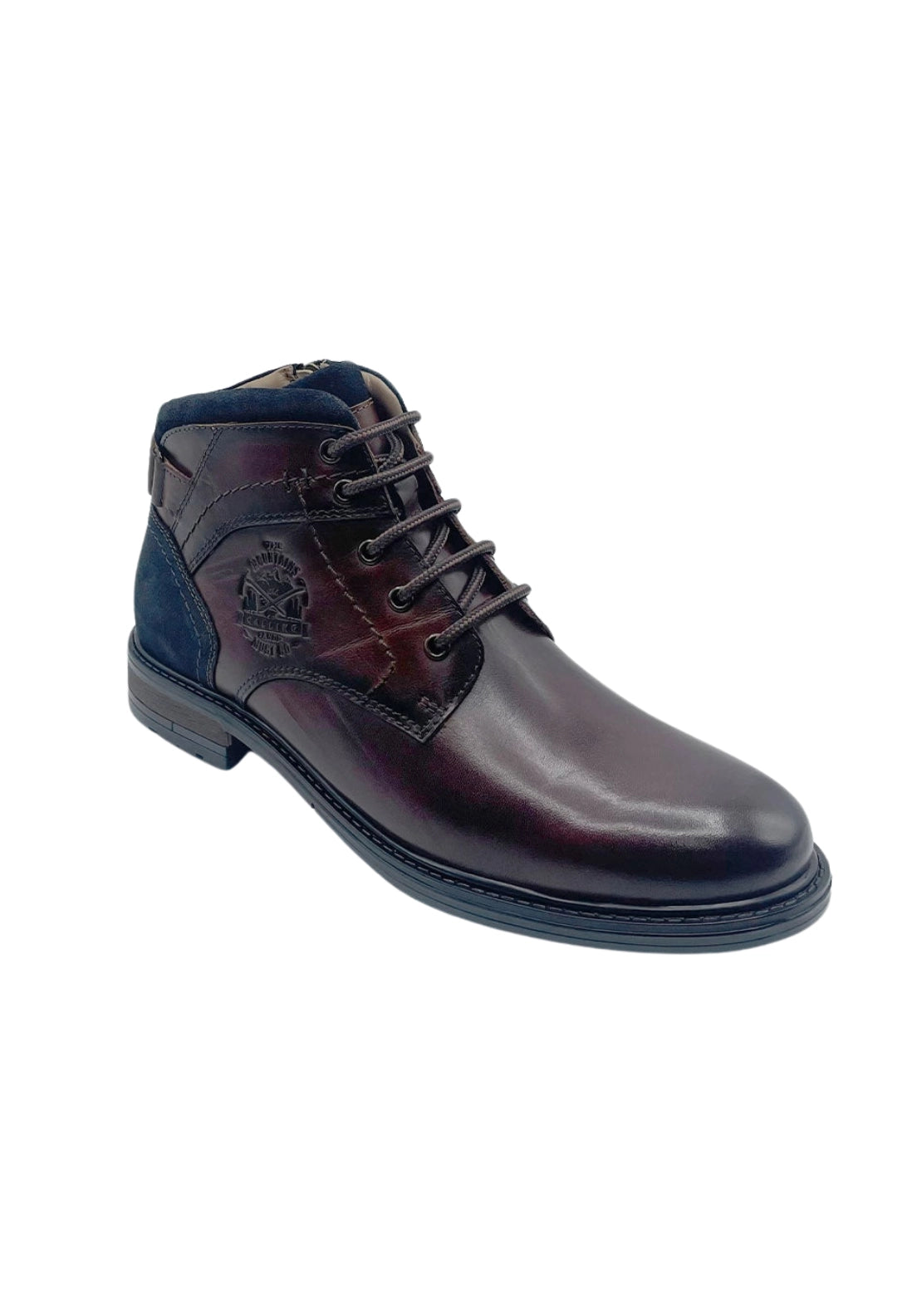 Dubarry Heel Detail Lace Up Boot - Brown 3 Shaws Department Stores