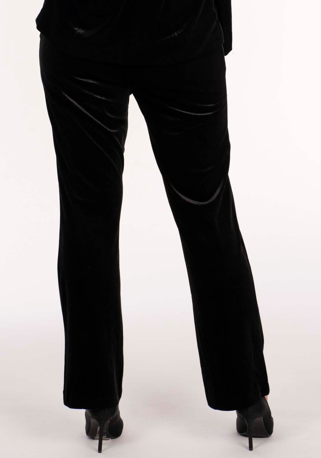 Naoise Velvet Pant - Black 4 Shaws Department Stores