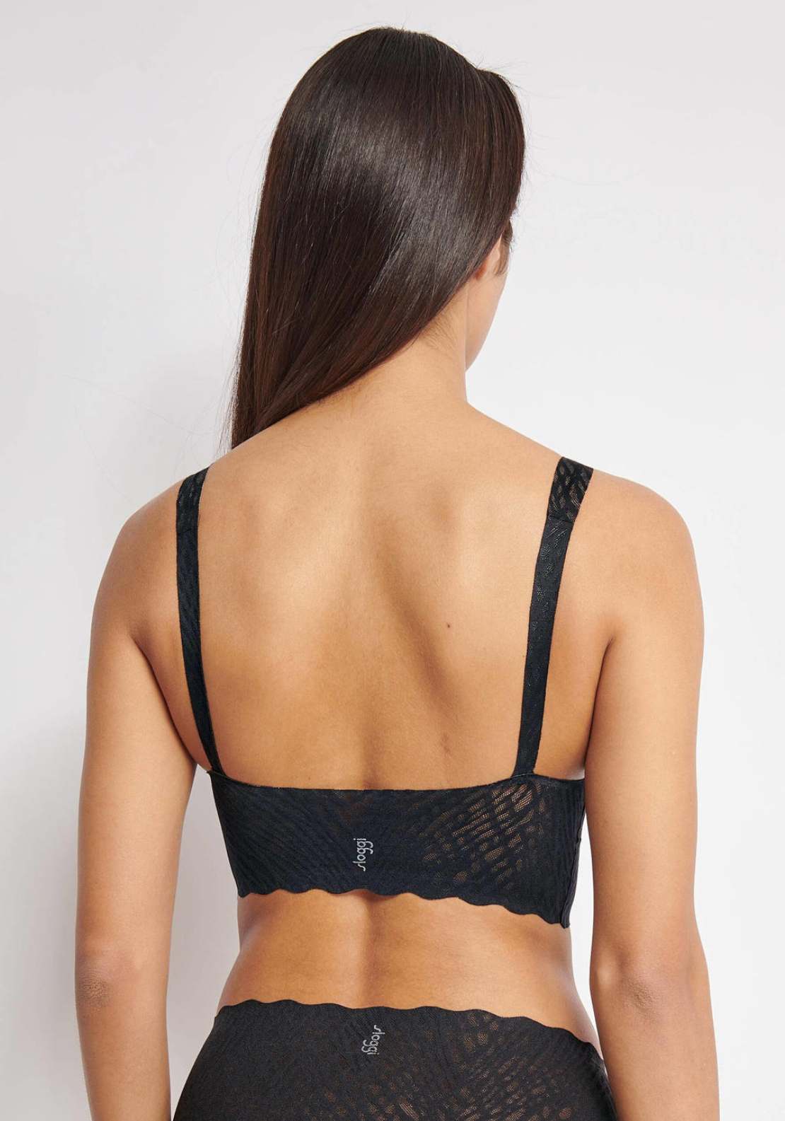 Sloggi Zero feel bliss bralette - Black 3 Shaws Department Stores