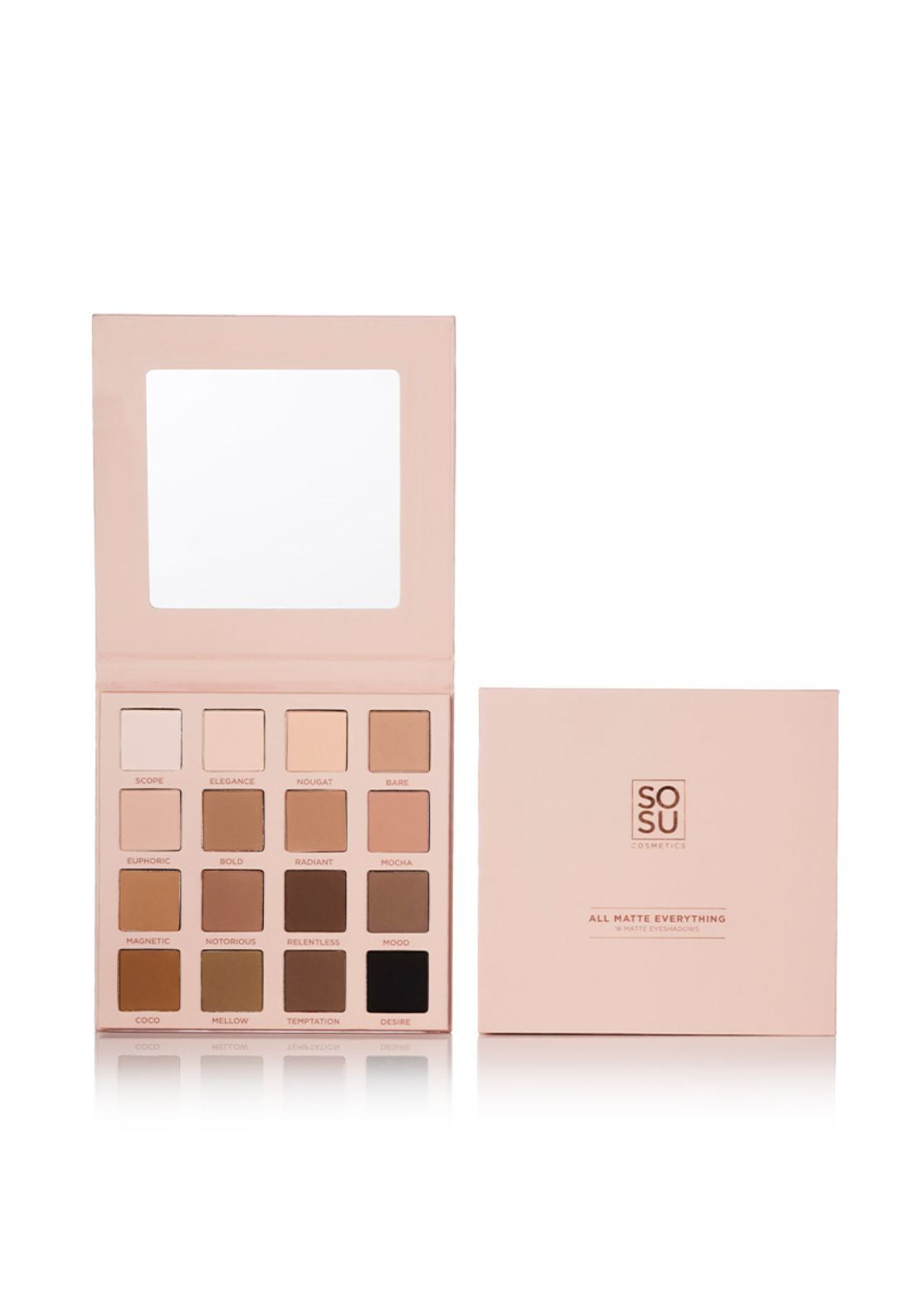 Sosu All Matte Everything Eyeshadow Palette 1 Shaws Department Stores
