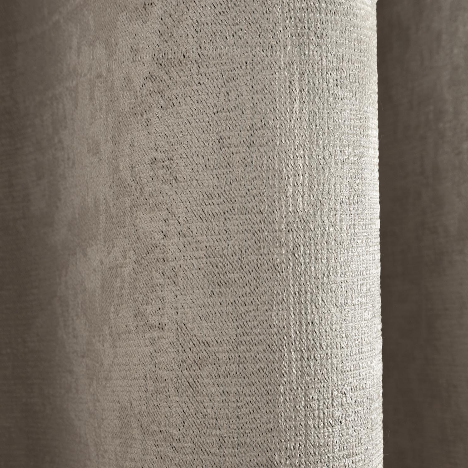 Home Collection Luna Luna Dim Out Eyelet Curtains - Natural 5 Shaws Department Stores