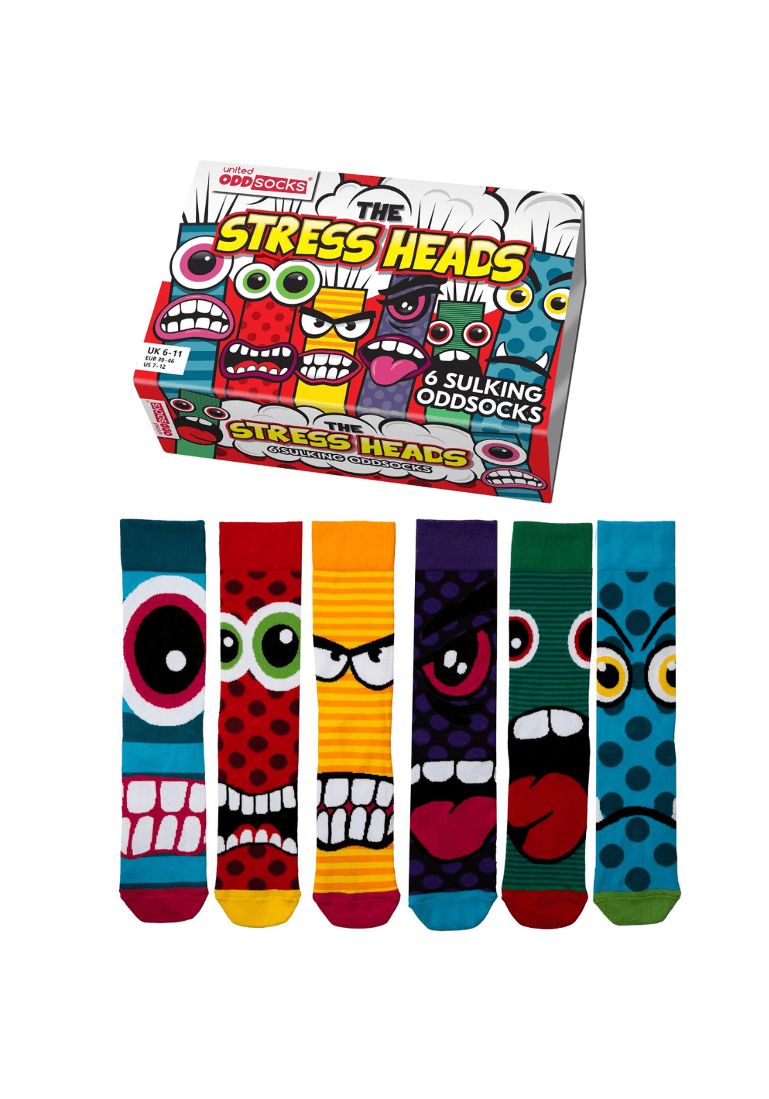Sock Academy Gift Set of 3 Socks -Mens Odd Socks 1 Shaws Department Stores