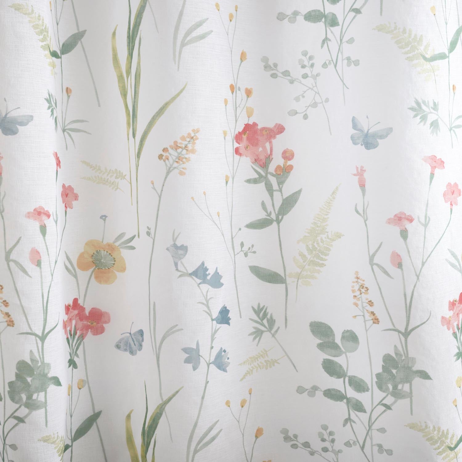The Home Collection Summer Burst Voile Curtains 140X182 2 Shaws Department Stores