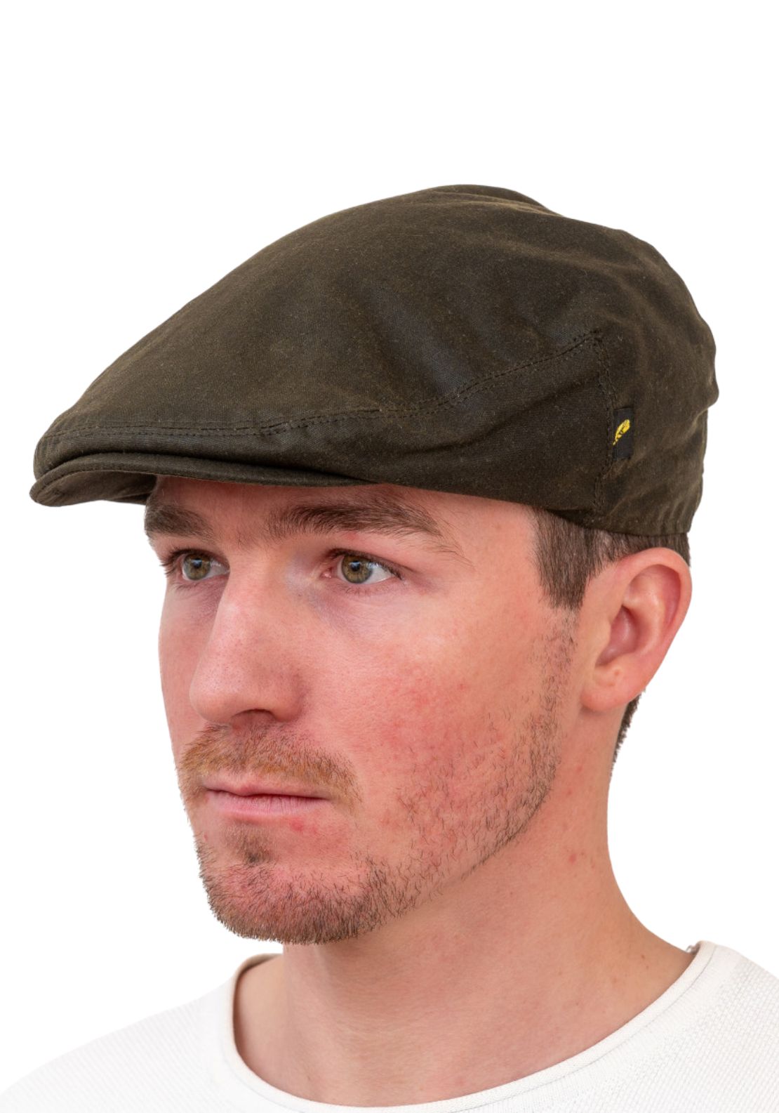 Hatman Of Ireland Dubliner Wax Cap - Green 1 Shaws Department Stores