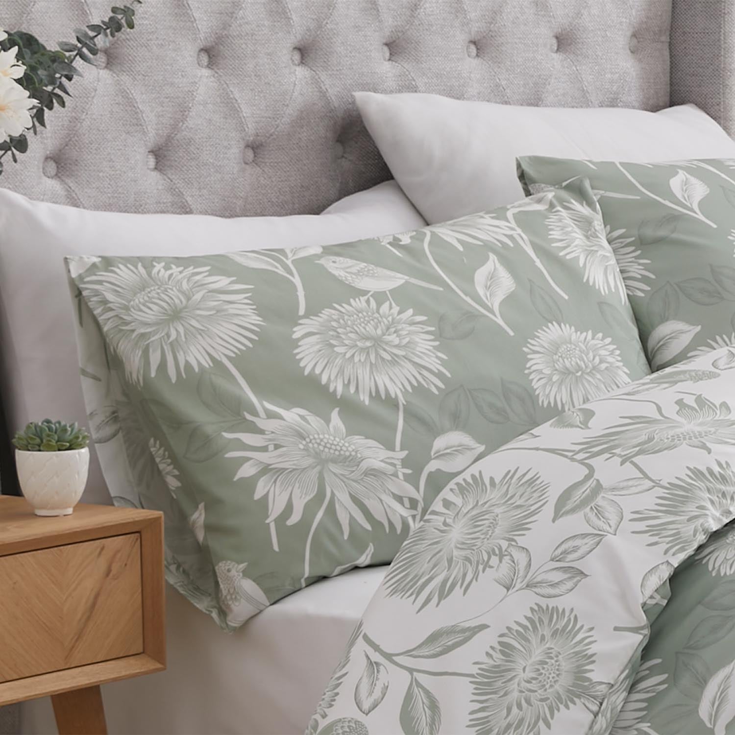 The Home Collection Veronique Teal Duvet Cover Set 4 Shaws Department Stores