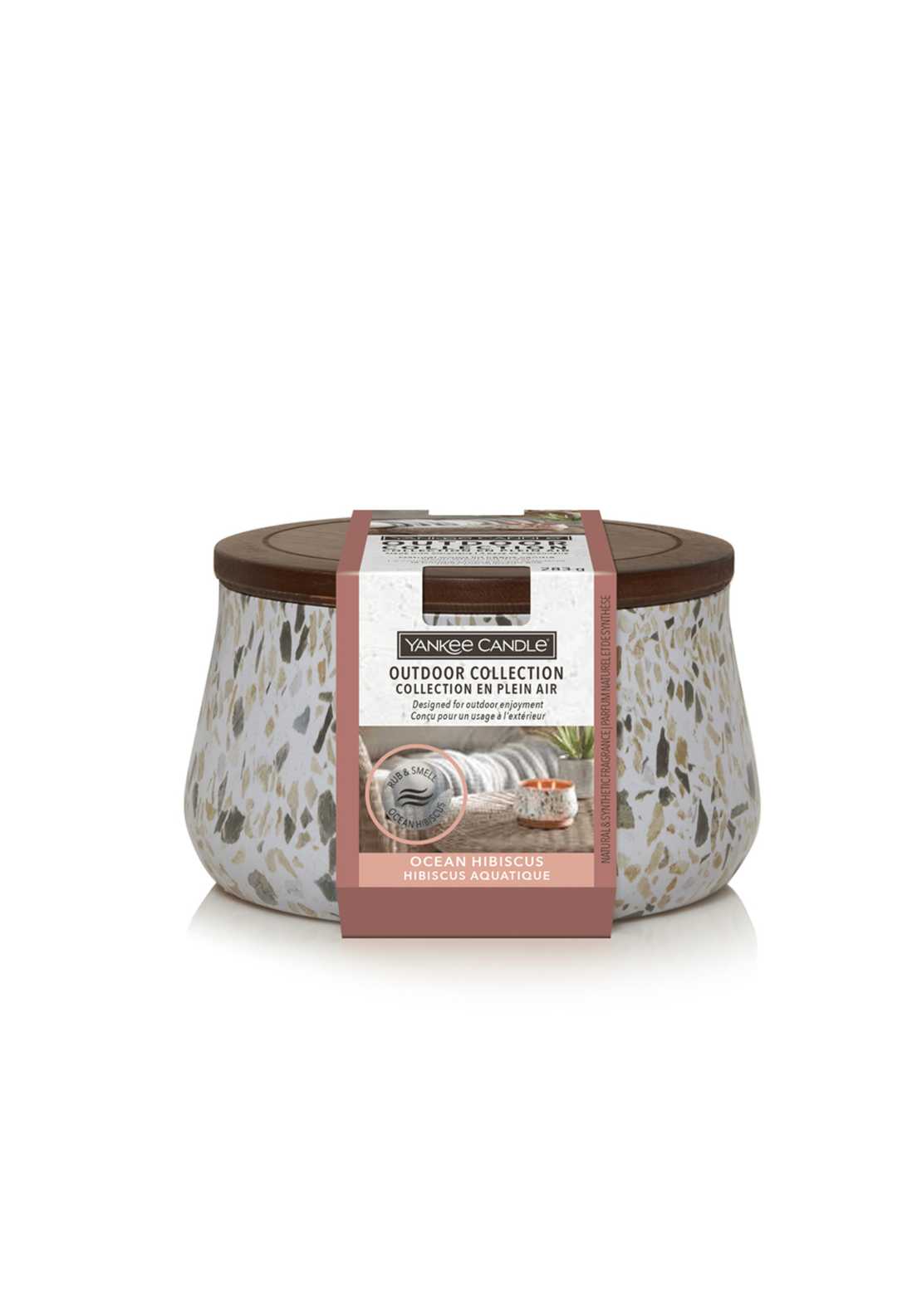 Yankee Candle Medium - Ocean Hibiscus 1 Shaws Department Stores