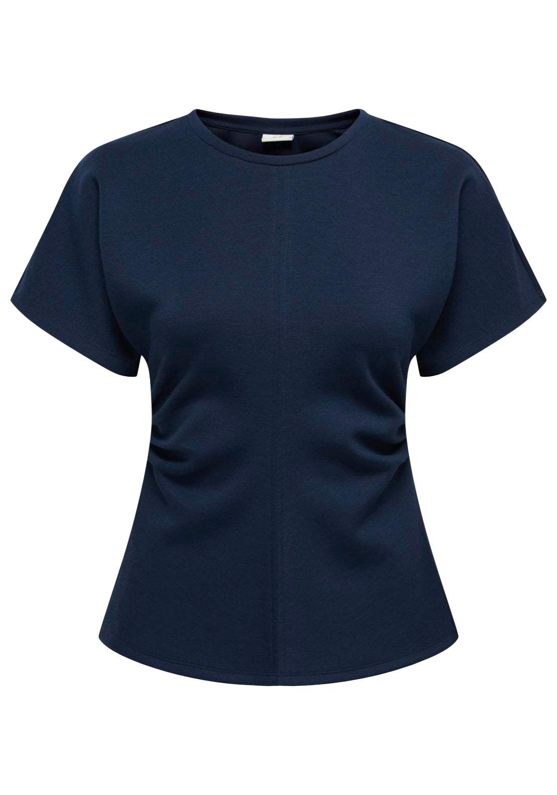 Jdy Safina Short Sleeve Detail Top - Black Iris 1 Shaws Department Stores