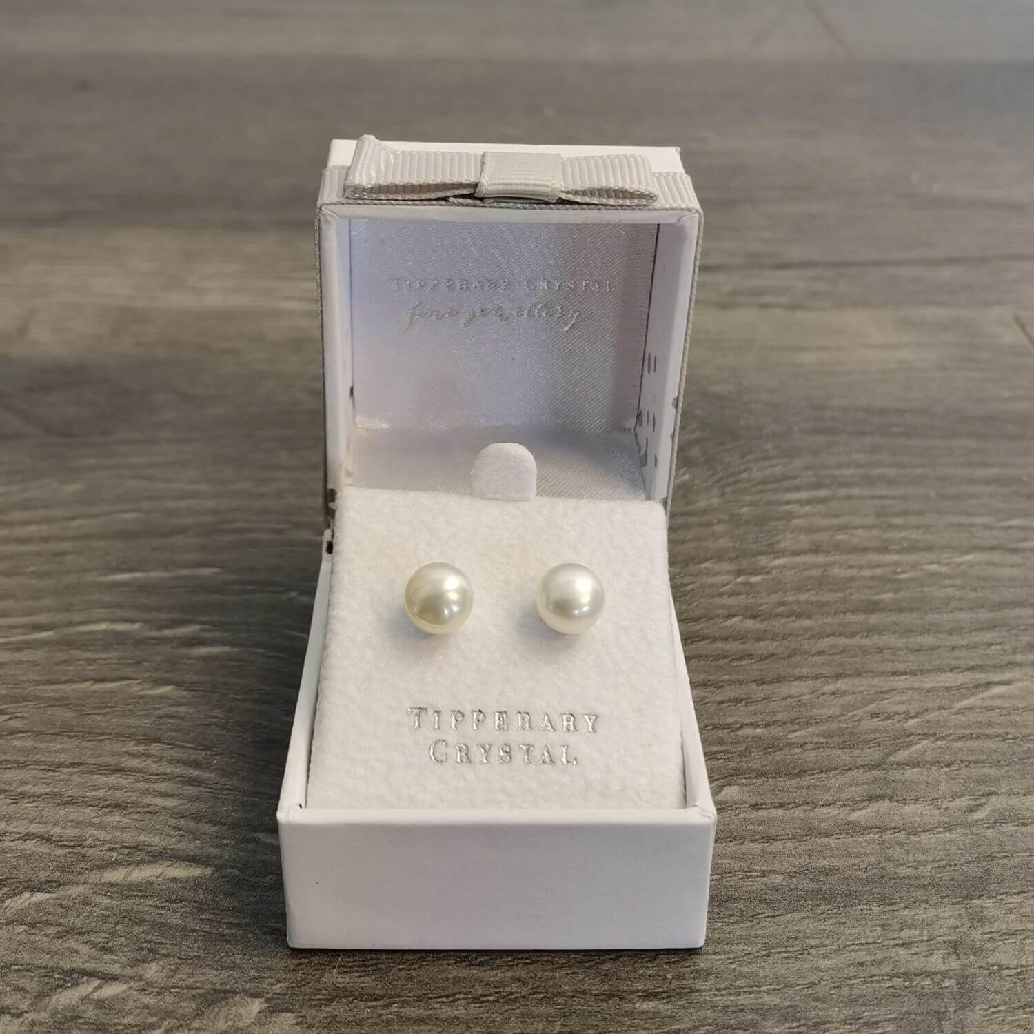 Tipperary Jewellery Pearl Earrings 8mm - Silver 2 Shaws Department Stores