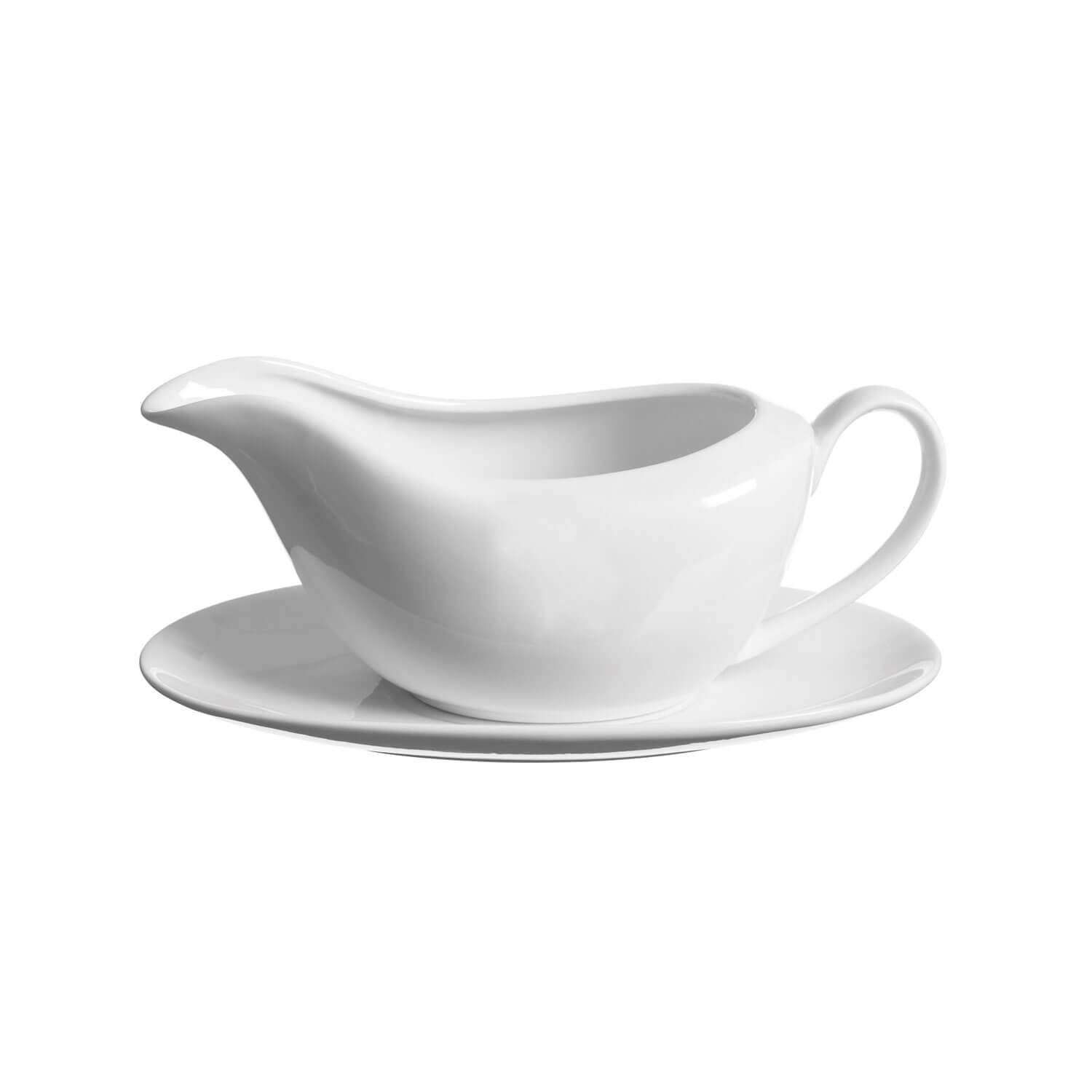 Price & Kensington Simplicity Gravy Boat & Saucer 1 Shaws Department Stores