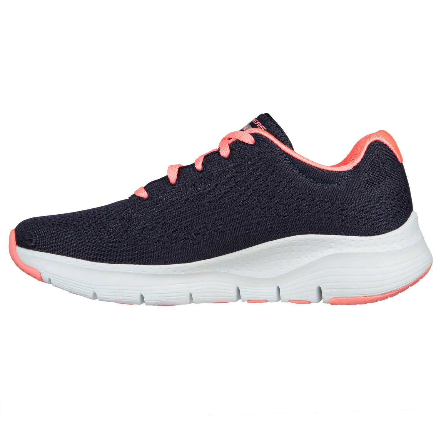 Skechers Arch Fit Walker - Navy / Orange 3 Shaws Department Stores