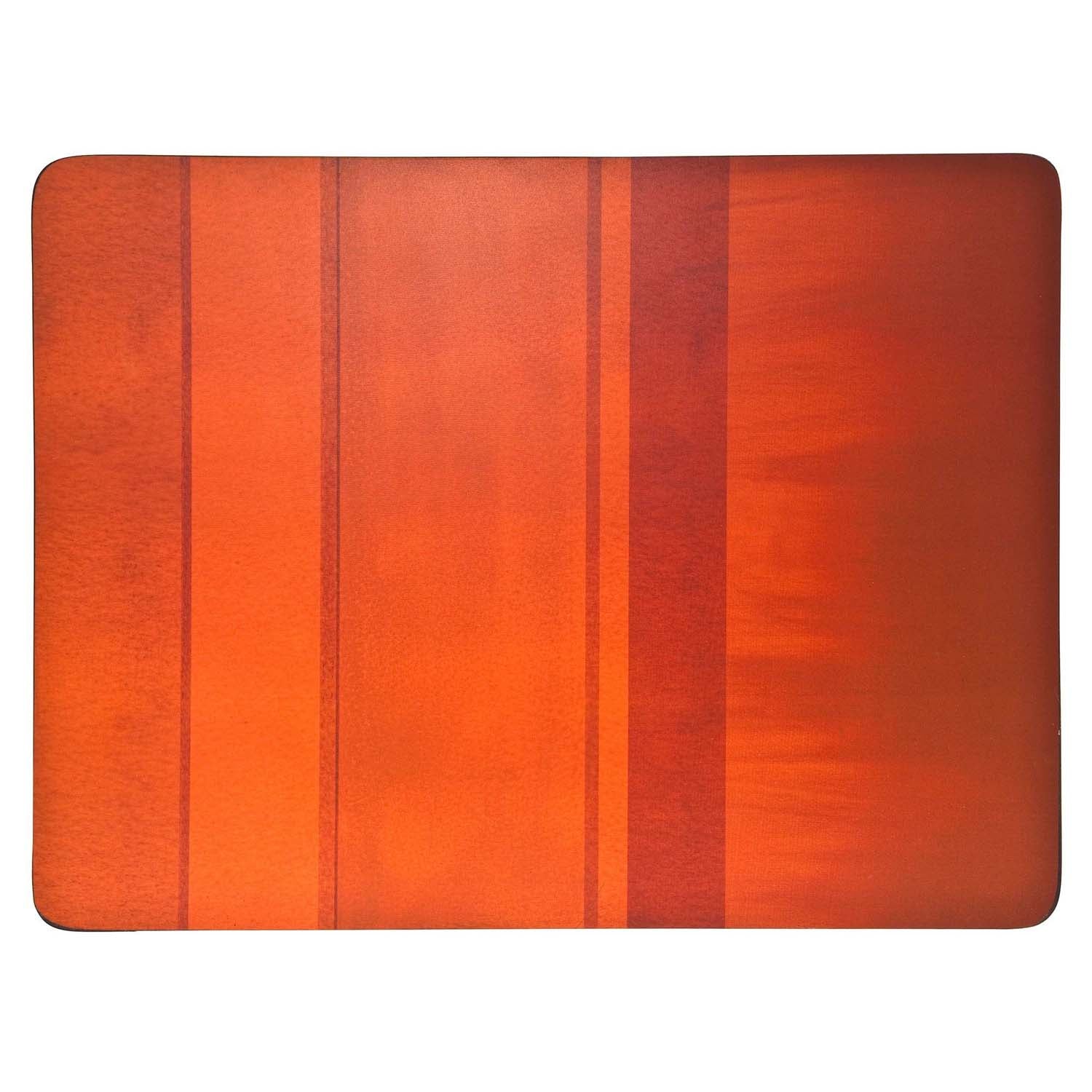 Denby Placemats - Orange - Set of 6 1 Shaws Department Stores