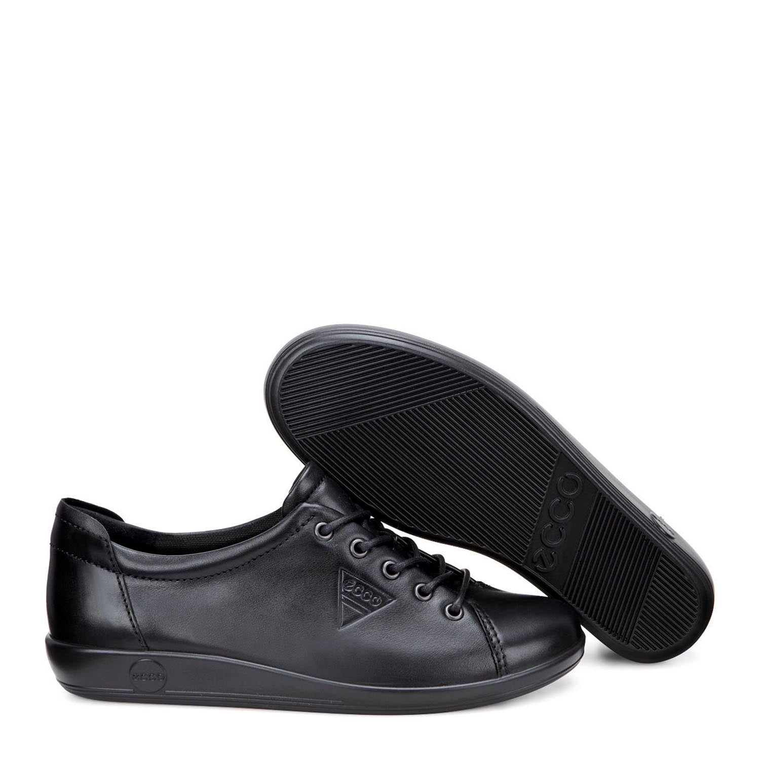 Ecco Soft 2 Ladies Shoe - Black 2 Shaws Department Stores