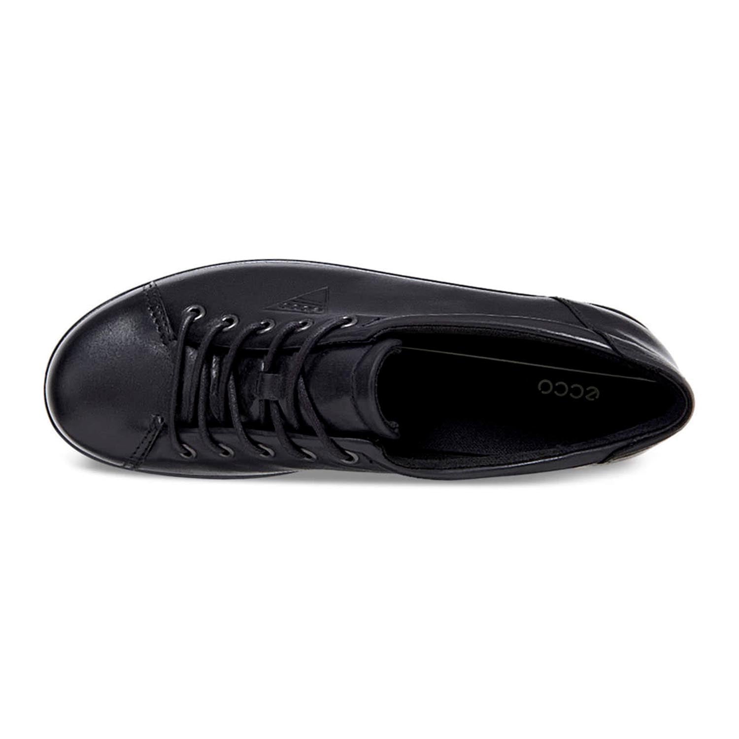 Ecco Soft 2 Ladies Shoe - Black 3 Shaws Department Stores