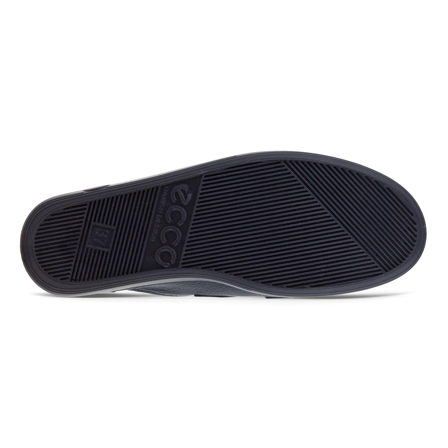 Ecco Soft 2 Ladies Velcro Strap Shoe - Marine 2 Shaws Department Stores