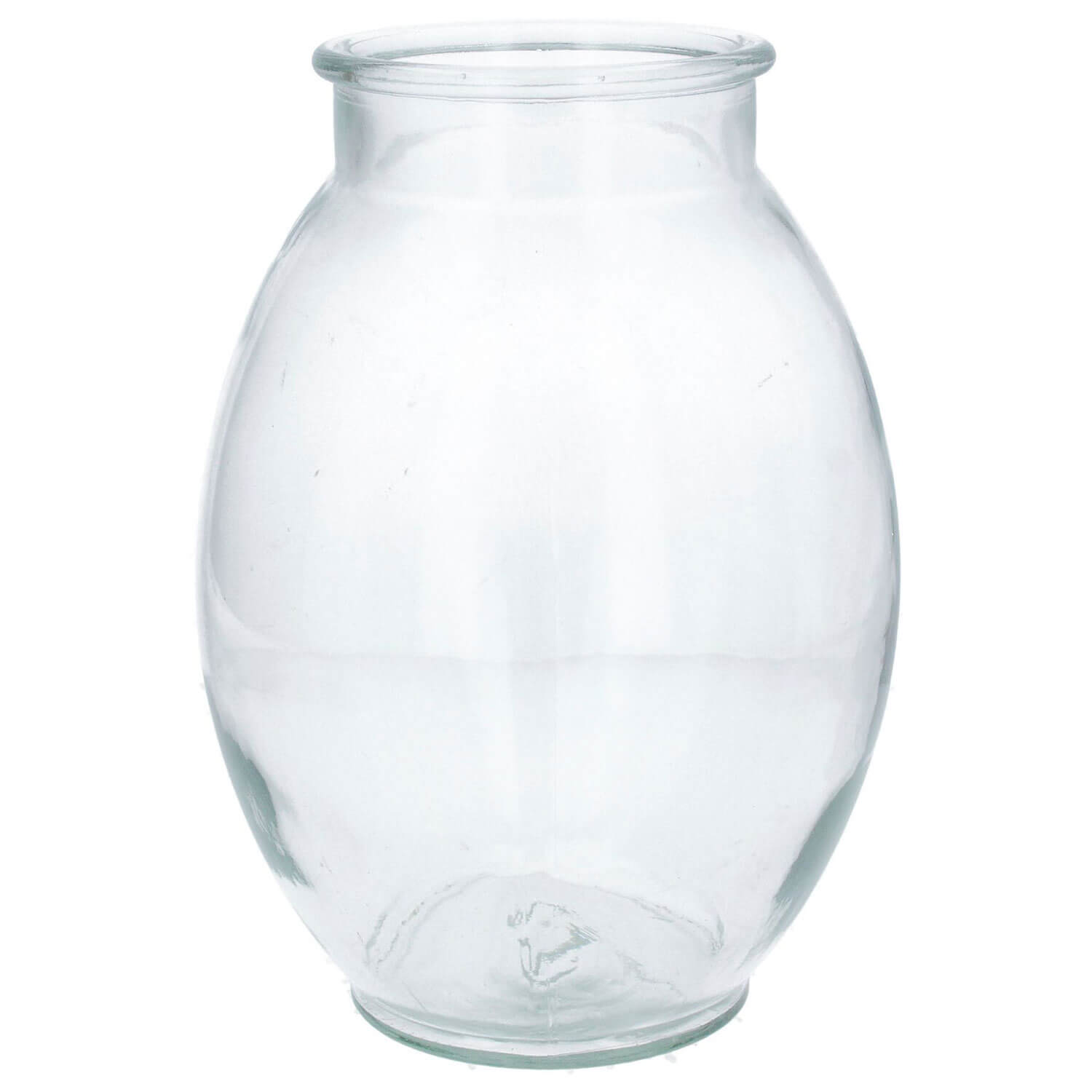 Gisella Graham Clear Glass Oval Vase - Large 1 Shaws Department Stores