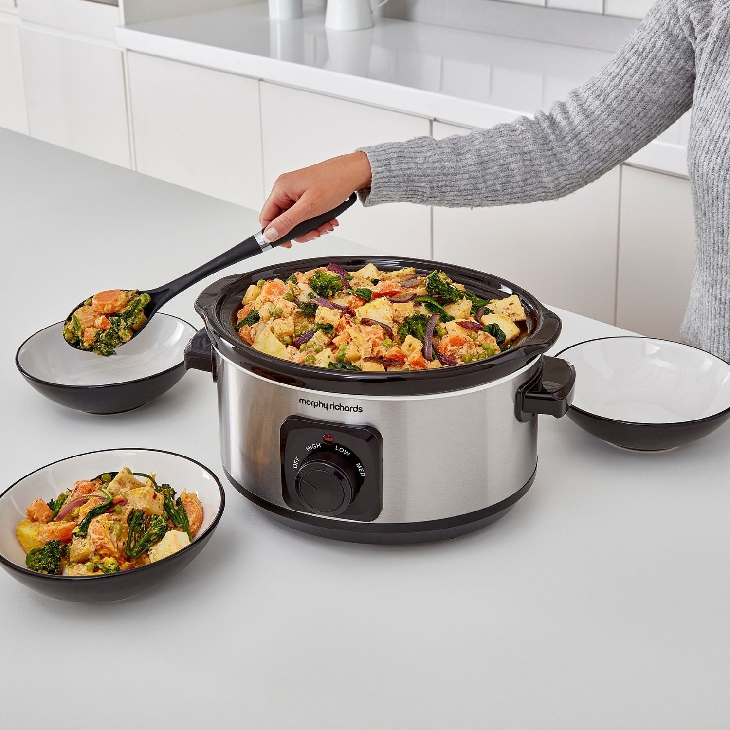 Morphy Richards Slow Cooker - 3.5L 3 Shaws Department Stores