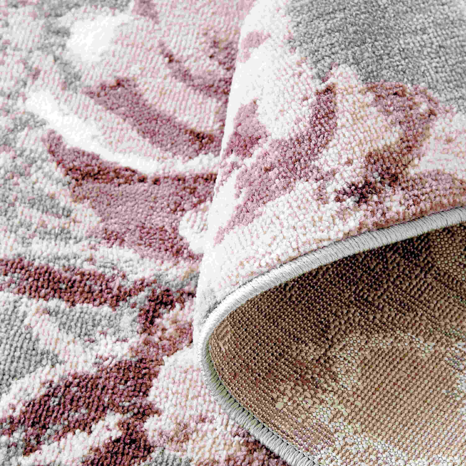 Catherine Lansfield Dramatic Floral Rug - Grey 2 Shaws Department Stores