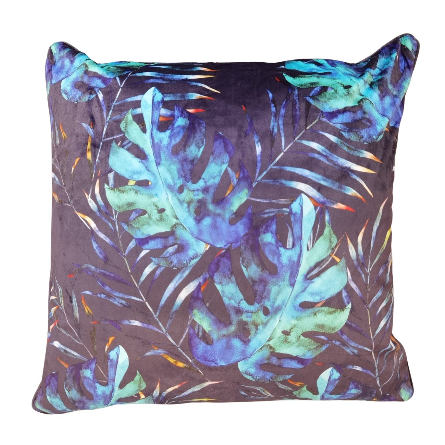 The Home Living Room Printed Piped Cushion Cover - 24x24&