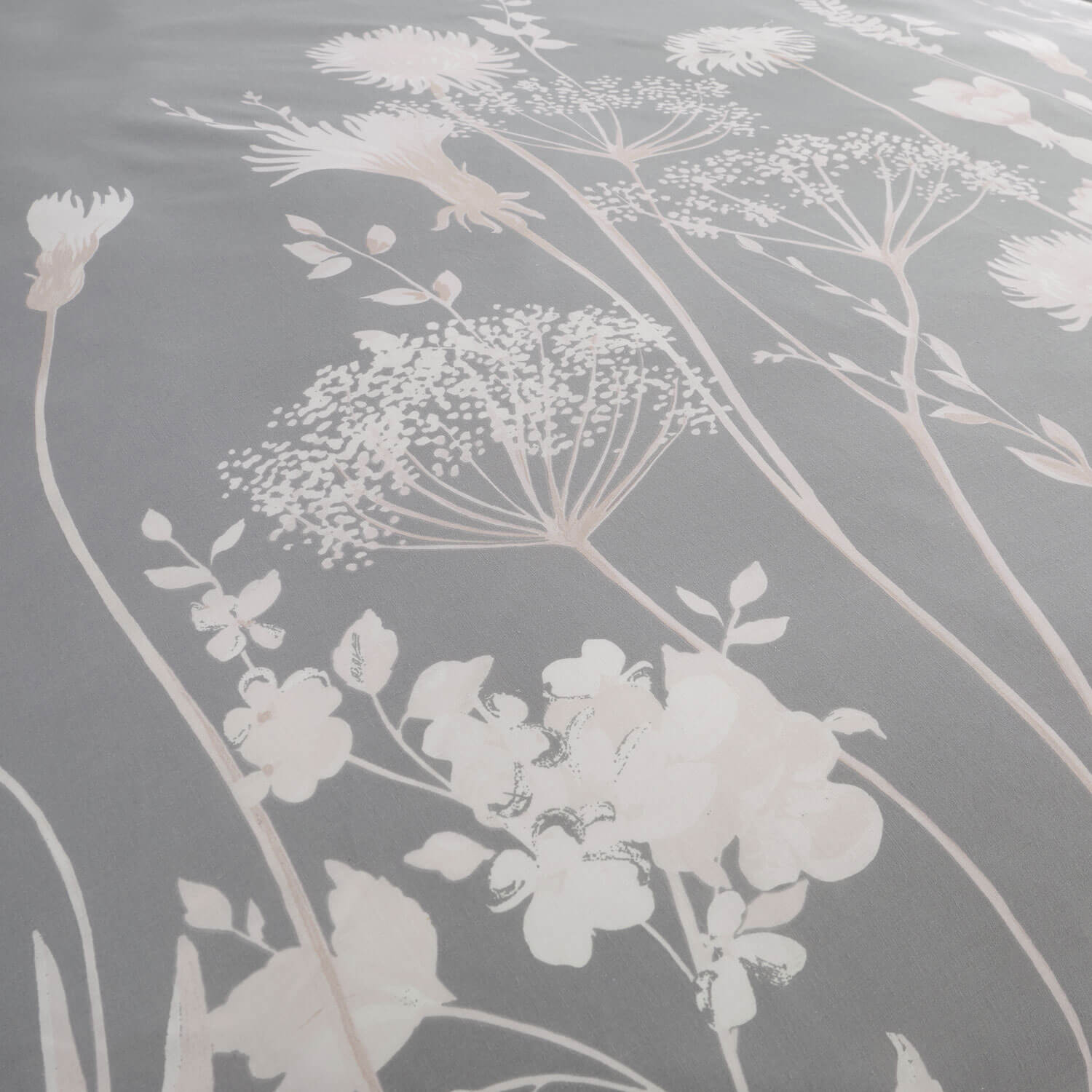 The Home Collection Meadowsweet Floral Duvet Cover Set - Super King 5 Shaws Department Stores