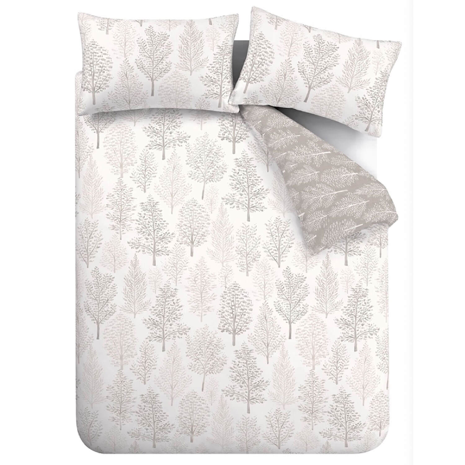 The Home Collection Wilda Tree Duvet Cover Set - Natural 6 Shaws Department Stores