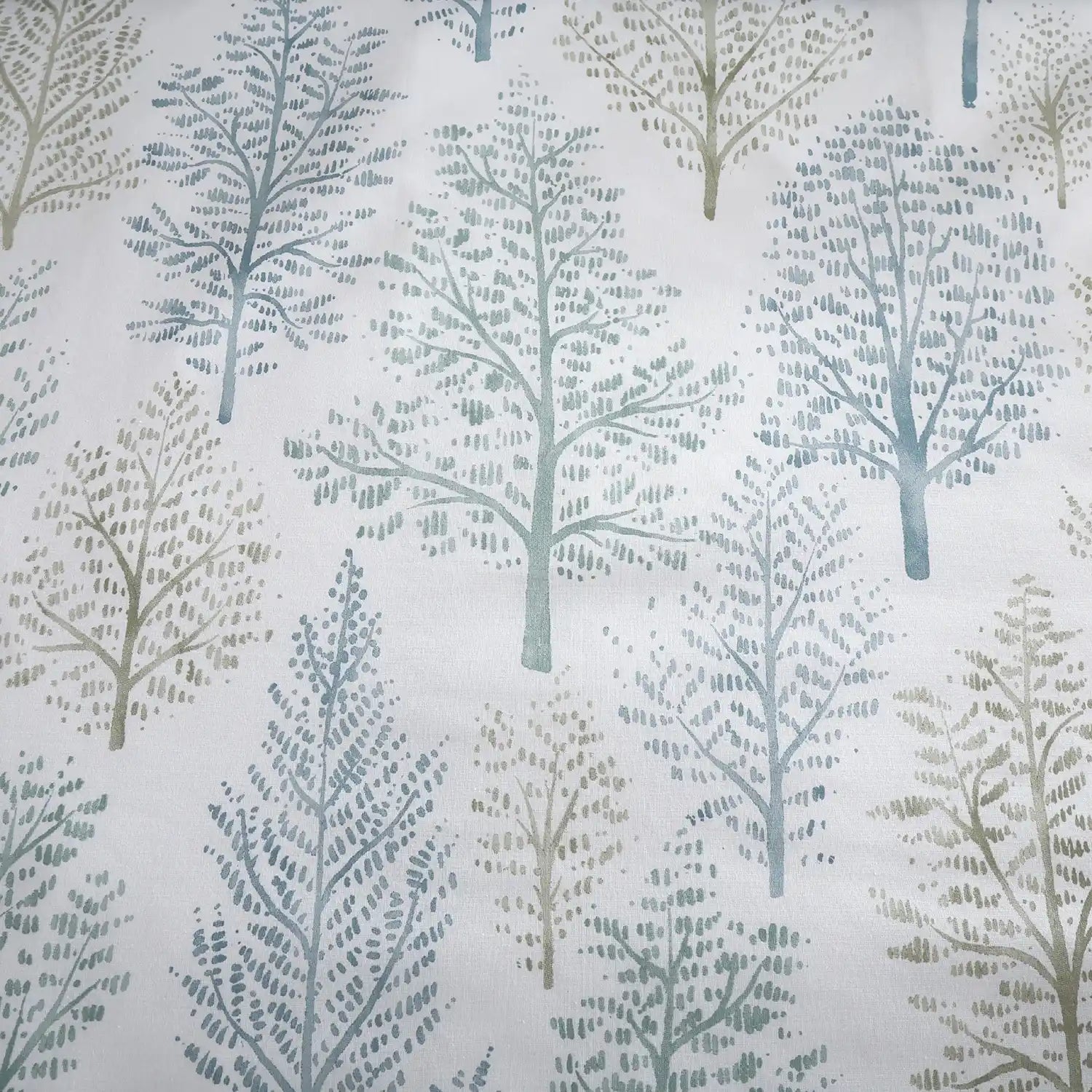 The Home Collection Wilda Tree Duvet Cover Set - Green 3 Shaws Department Stores