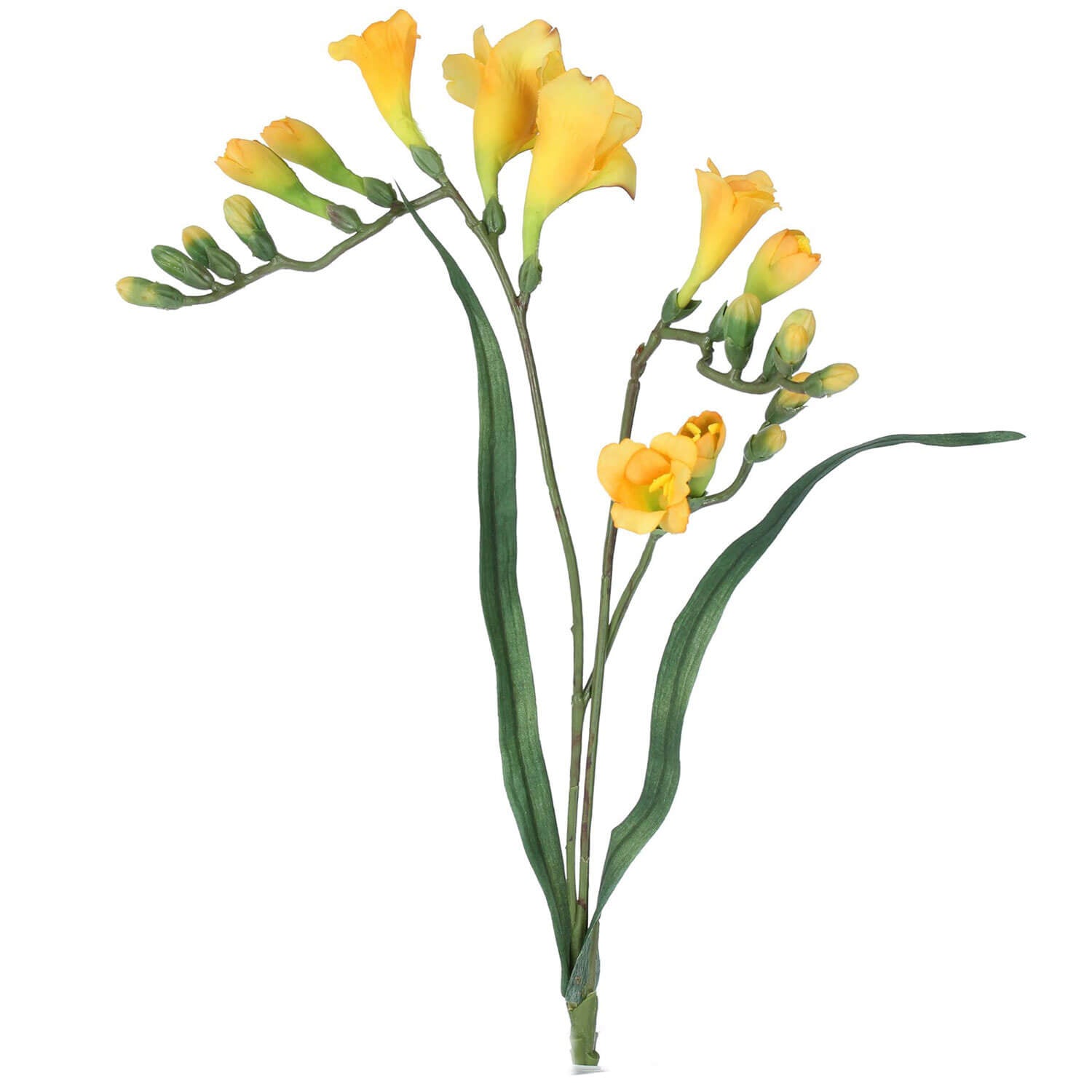 Gisella Graham Yellow Freesia Spray 1 Shaws Department Stores
