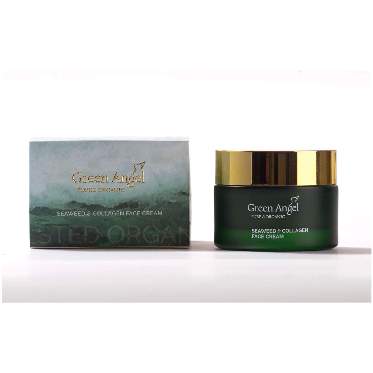 Green Angel Seaweed & Collagen Face Cream - 50ml 1 Shaws Department Stores