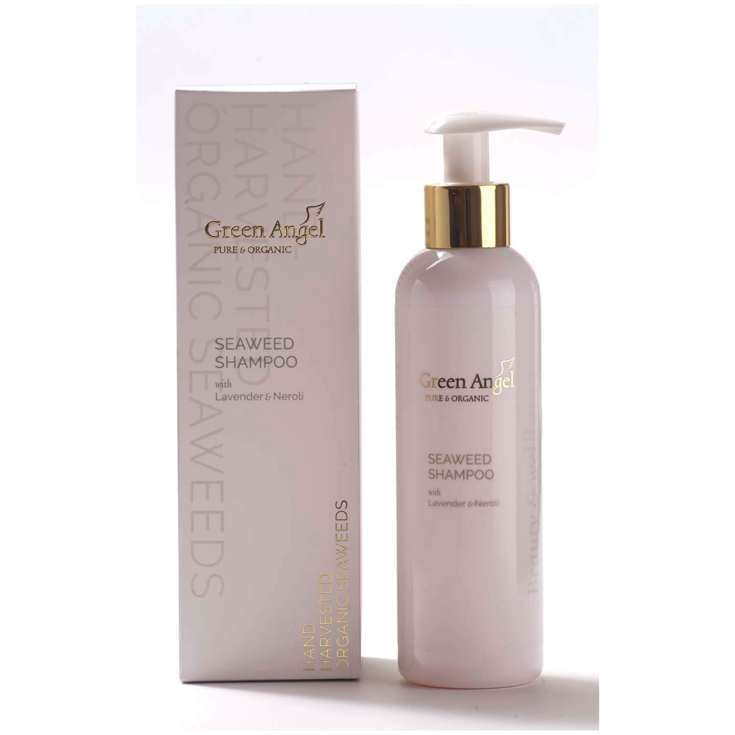 Green Angel Seaweed Shampoo with Lavender & Neroli - 200ml 1 Shaws Department Stores