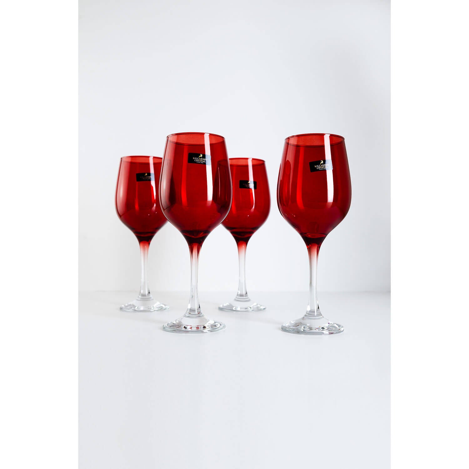 Killarney Crystal Red Wine Glass Set of 4 8 Shaws Department Stores