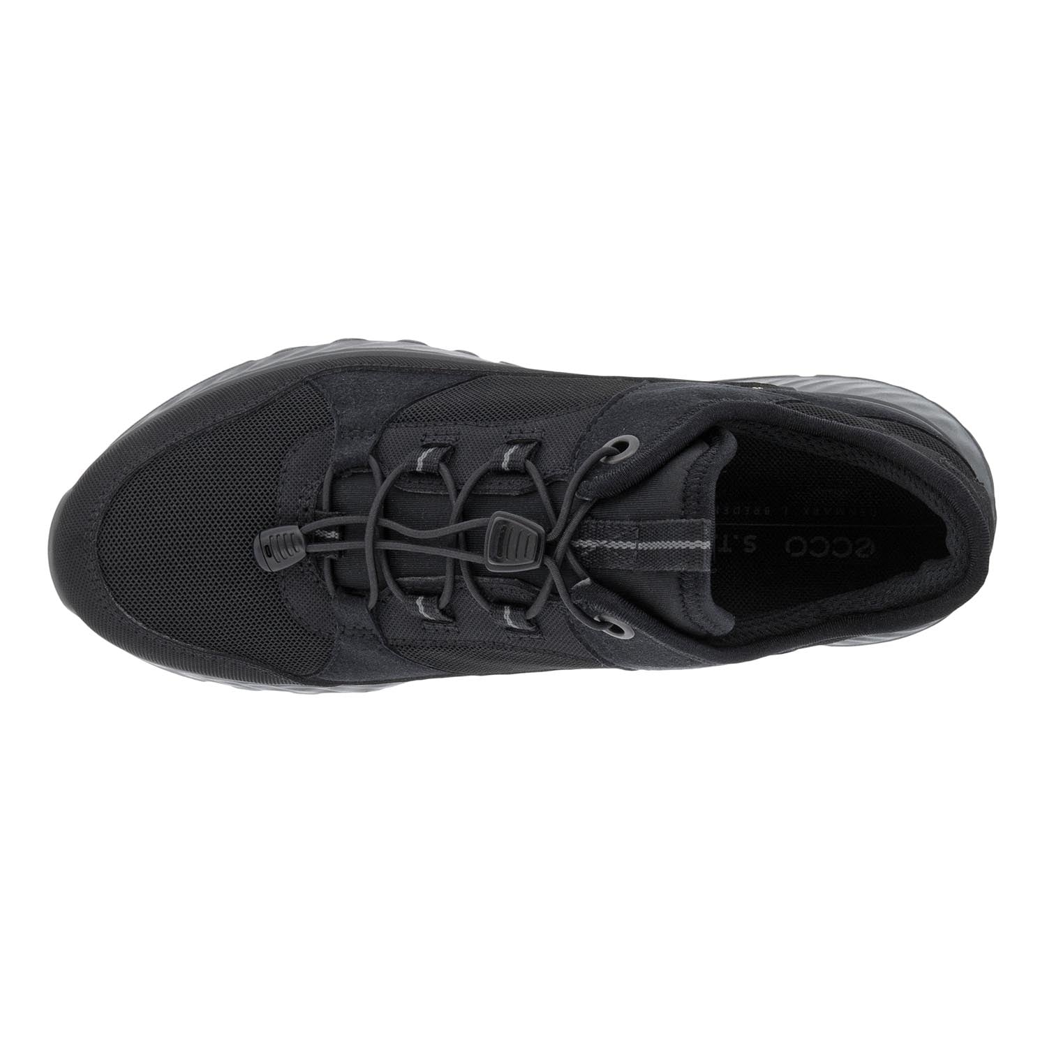 Ecco Exostride Ladies Shoe - Black 3 Shaws Department Stores