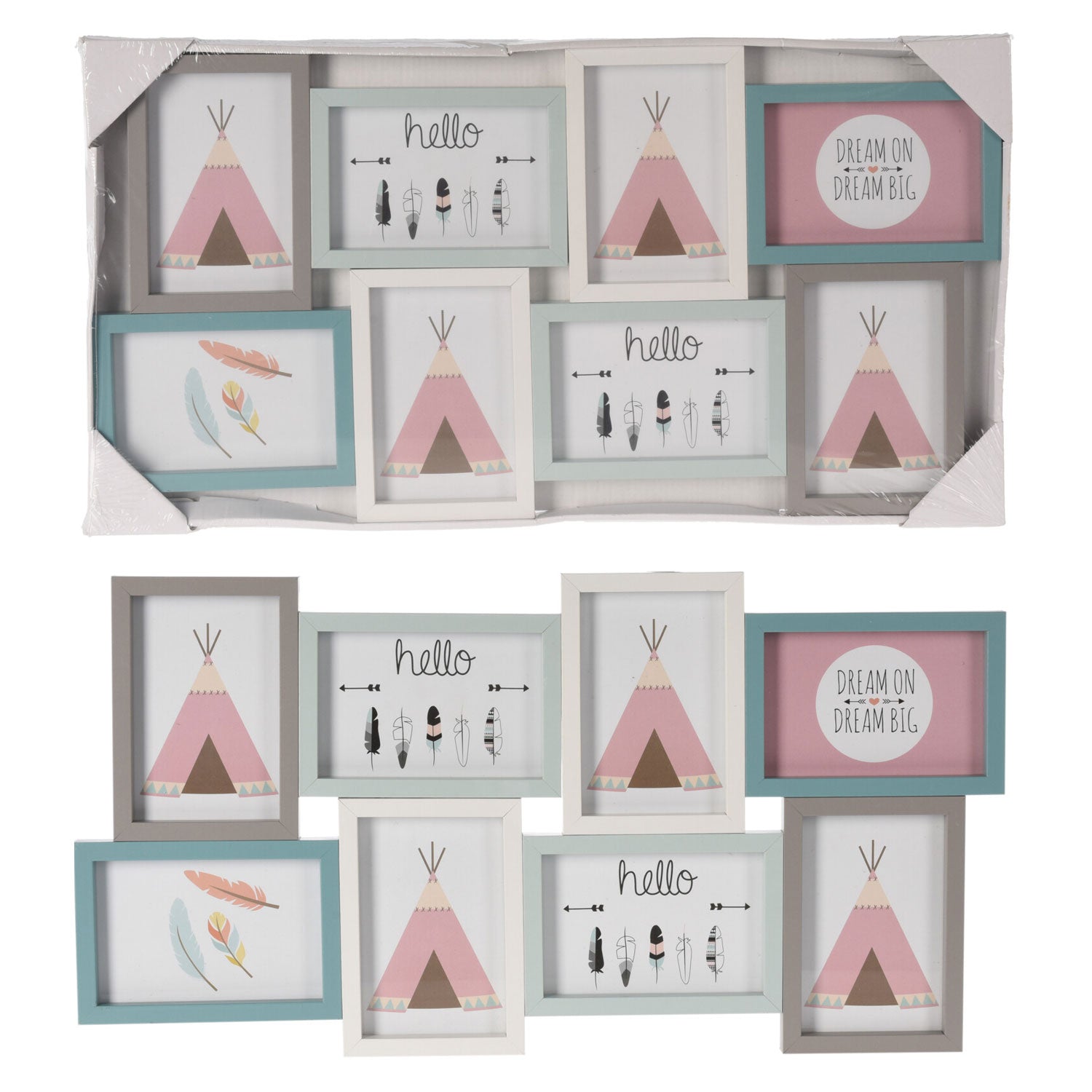 The Home Photo Frame 8 Pictures 10X15CM 1 Shaws Department Stores