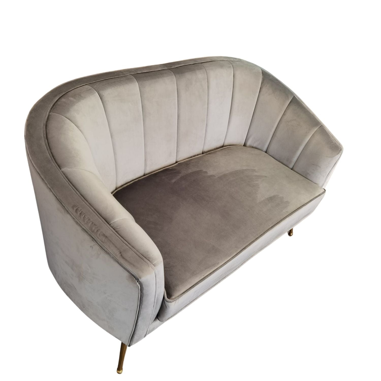 The Home Living Room 2 Seater Sofa - Grey 3 Shaws Department Stores