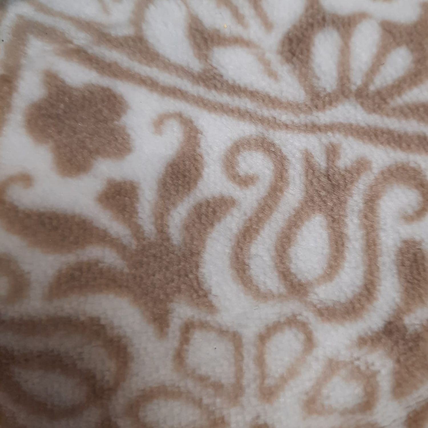The Home Bedroom Diamond Leaf Blanket 130cm x 170cm - Beige 2 Shaws Department Stores